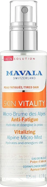 Mavala Vitality Vitalizing Alpine Micro-Mist Stimulirajuća alpska mikromist