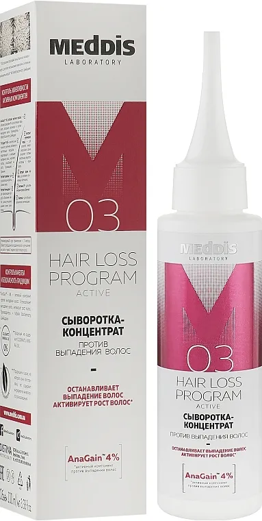 Meddis Hair Loss Program Active Serum Serum posle opadanja kose