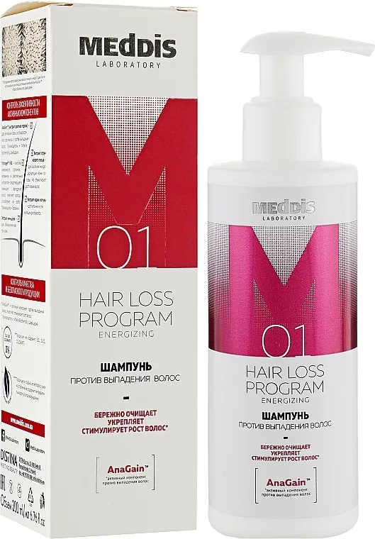 Meddis Hair Loss Program Energizing Shampoo Šampon protiv opadanja kose