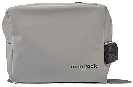 Men Rock Cosmetic Bag Muška toaletna torbica, siva