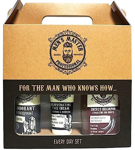 Men's Master Every Day (shm/260ml + deo/150ml + cr/75ml) Set