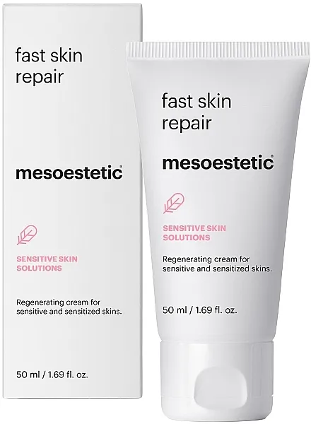 Mesoestetic Fast Skin Repair Regenerative Cream For Sensitive and Sensitised Skin Obnavljajuća krema za osetljivu kožu lica