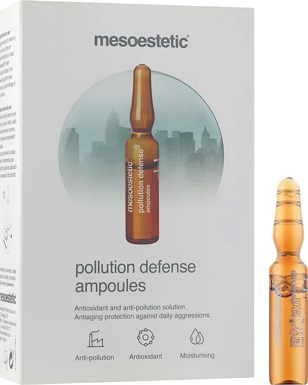 Mesoestetic Home Performance Pollution Defense Ampoules Ampule za lice