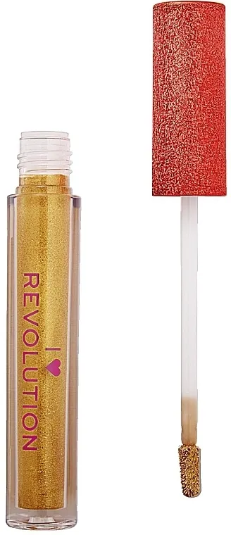 Metalno sjajilo za usne Makeup Revolution I Heart Revolution Metallic Dragon Lips