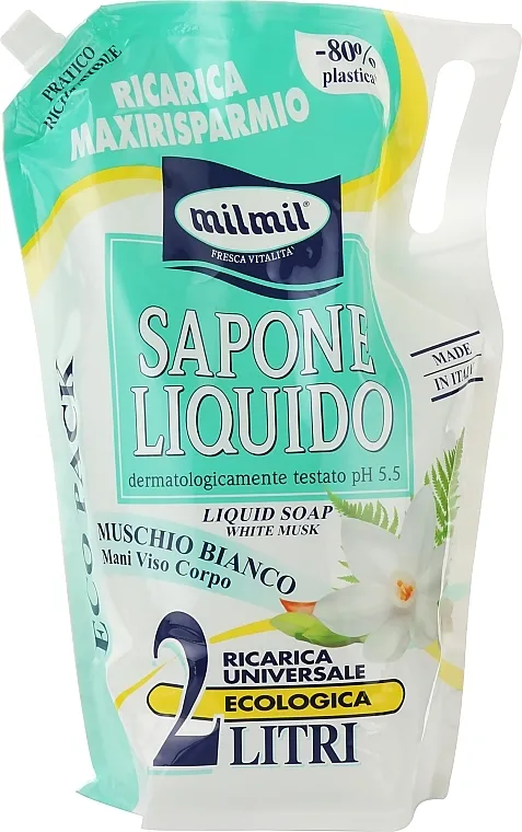 Mil Mil (refill) Tekući sapun "White Musk"