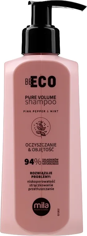 Mila Professional Be Eco Pure Volume Shampoo Šampon za volumen kose