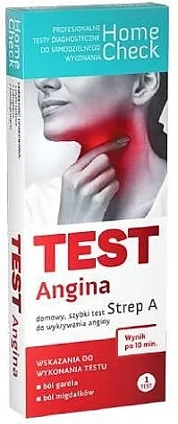 Milapharm Home Check Angina Strep A Kućni test za anginu