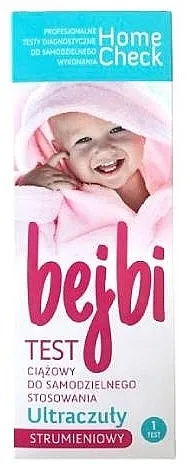Milapharm Home Check Bejbi Ultra-sensitive Test za trudnoću, ultraosetljiv, pod mlazom
