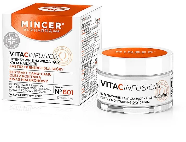 Mincer Pharma Vita C Infusion 601 Moisturizing Face Cream Hidratantna krema za lice