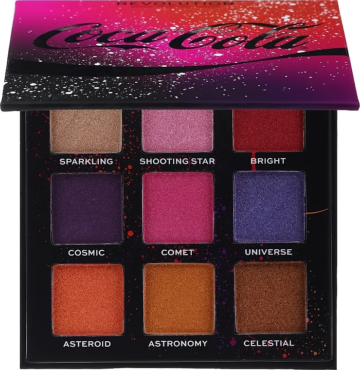 Mini paleta sjenila Makeup Revolution x Coca-Cola Creations Mini Shadow Palette