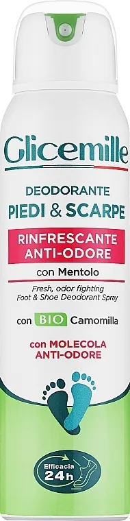 Mirato Glicemille Refreshing Anti-Odor Foot Deodorant Osvježavajući dezodorans u spreju za stopala i cipele