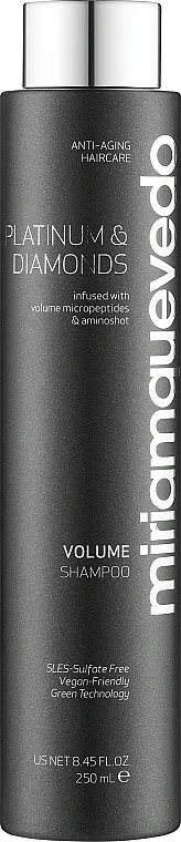 Miriam Quevedo Platinum &amp; Diamonds Volume Shampoo Šampon za povećanje volumena kose