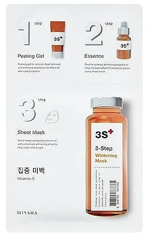 Missha 3-Step Whitening Mask Maska za lice