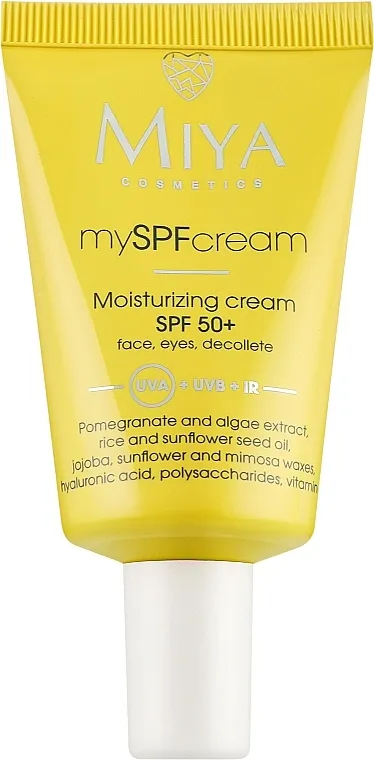 Miya Cosmetics My SPF Cream Moisturizing Cream SPF50+ Hidratantna krema za lice
