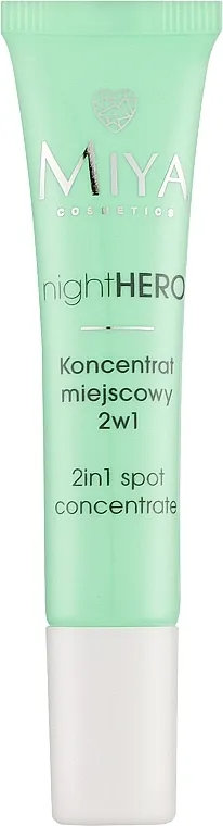 Miya Cosmetics NightHERO Concentrate Koncentrat za lice 2u1