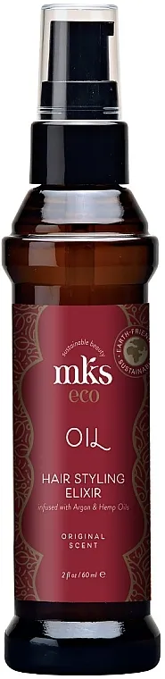 MKS Eco Oil Hair Styling Elixir Original Scent Ulje za oblikovanje kose