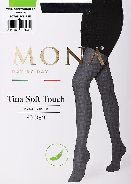 MONA Hulahopke za žene "Tina Soft Touch" 60 Den, black coffee