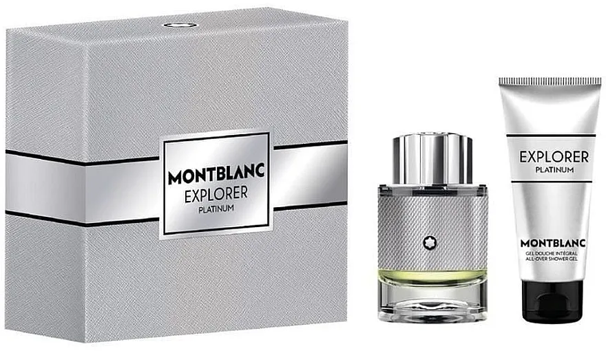 Montblanc Explorer Platinum Set (edp/60 ml + gel za tuširanje/100 ml)