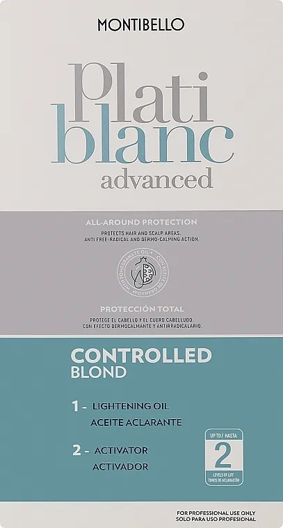 Montibello Platiblanc Advanced Controlled Blond Set