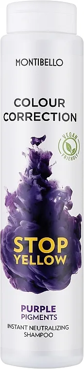 Montibello Stop Yellow Shampoo Šampon za neutralizaciju žutila kose