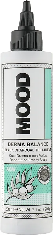 Mood Derma Balance Black Charcoal Treatment Preparat za pripremu i čišćenje kože glave