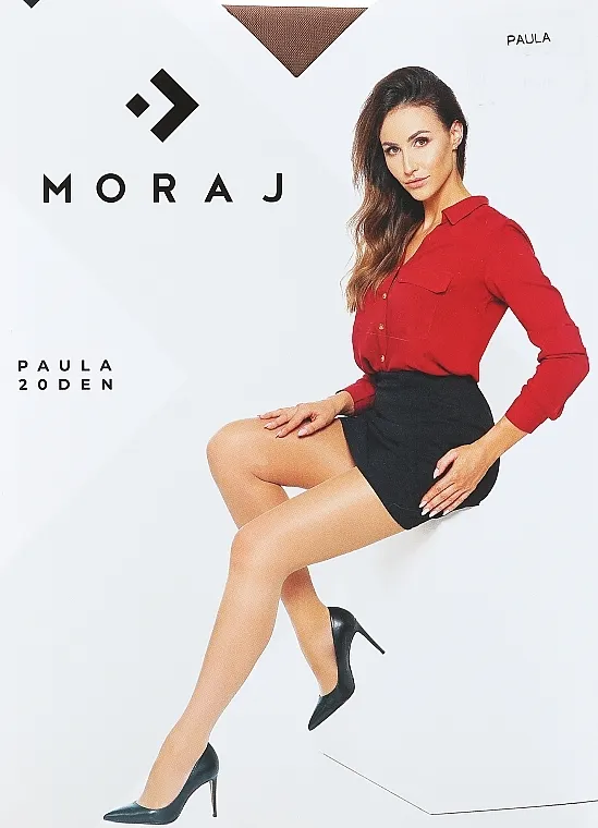 Moraj Ženske hulahopke "Paula", 20 DEN, nero