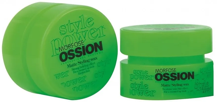 Morfose Ossion Matte Styling Wax Strong Holding Effect Matirajući vosak za kosu i bradu