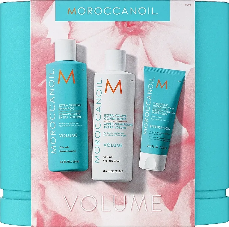 Moroccanoil Volume Spring Set (shmp/250ml + cond/250ml + mask/75ml) Set za povećanje volumena kose