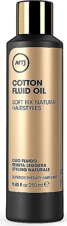 MTJ Cosmetics Superior Therapy Cotton Fluid Oil Fluid za oblikovanje kose