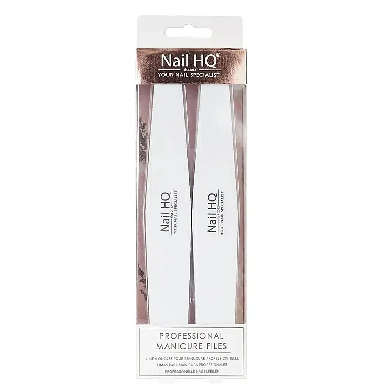 Nail HQ Manicure Files Turpije za manikir, 2 kom.