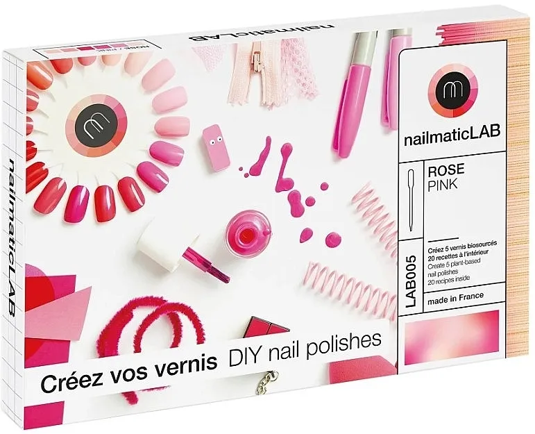Nailmatic DIY Kit Nail Polishes In Pink Set