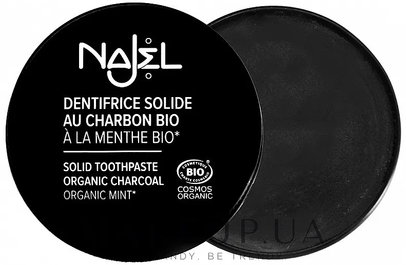 Najel Organic Charcoal Solid Toothpaste Organska pasta za zube sa ugljem