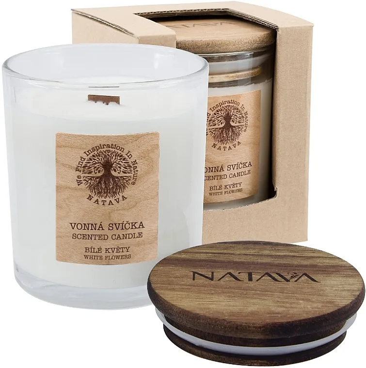 Natava Scented Candle Mirisna sveća "Belo cveće"