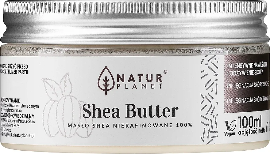 Natur Planet Shea Butter Unrefined Shea maslac nerafiniran