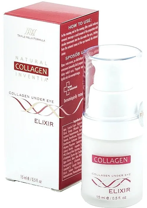 Natural Collagen Inventia Under Eye Elixir Eliksir za kožu oko očiju