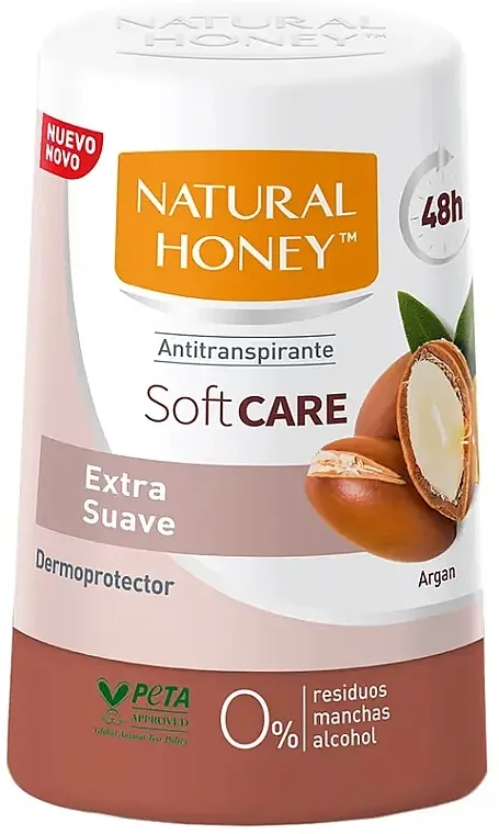 Natural Honey 48H Soft Care Argan Dezodorans-antiperspirant u roleru