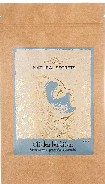 Natural Secrets Blue Clay Plava glina
