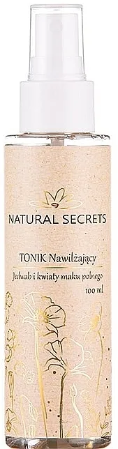 Natural Secrets Moisturizing Tonic Hidratantni tonik za lice "Svila i cvijeće maka"