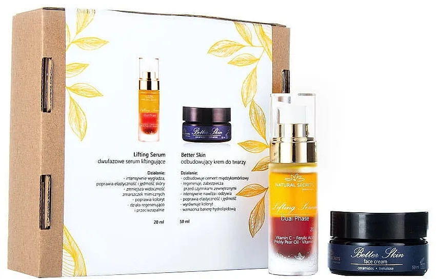 Natural Secrets Perfect Look (f/cr/50ml + f/ser/20ml) Set