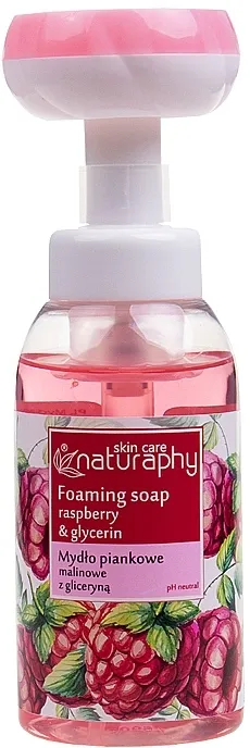 Naturaphy Foaming Soap Raspberry &amp; Glycerin Penušavi sapun za ruke sa mirisom maline, Cvet
