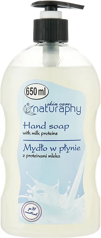 Naturaphy Hand Soap Tekući sapun s mliječnim proteinima