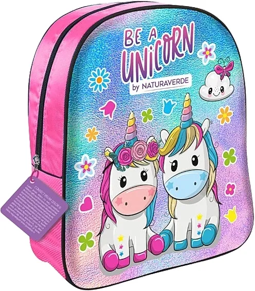 Naturaverde Be A Unicorn (shm/100ml + bubble/bath/100ml + blackpack/1pc) Set
