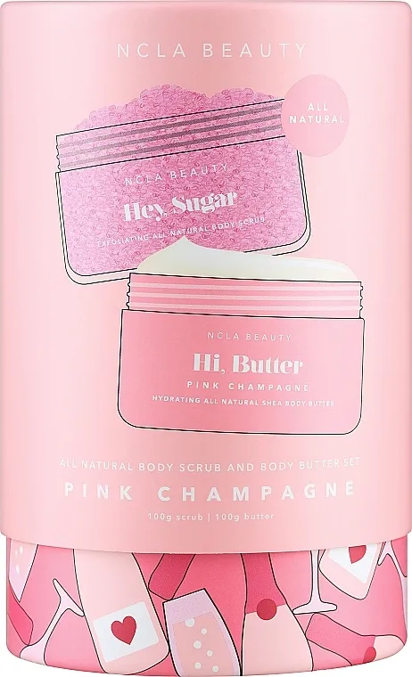 NCLA Beauty (b/scr/100ml + b/but/100g) Set