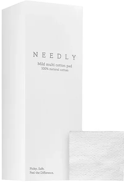 Needly Mild Multi Cotton Pad Meki tuferi za lice, 100 kom.