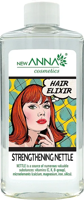 New Anna Cosmetics Hair Elixir Strengthening Nettle Eliksir za kosu "Jačanje" s koprivom