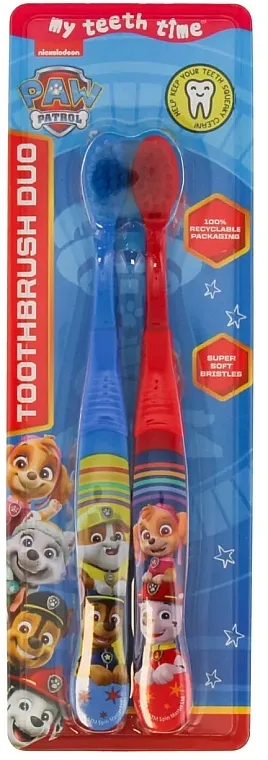 Nickelodeon Paw Patrol Toothbrush Set (toothbrush/2pcs)