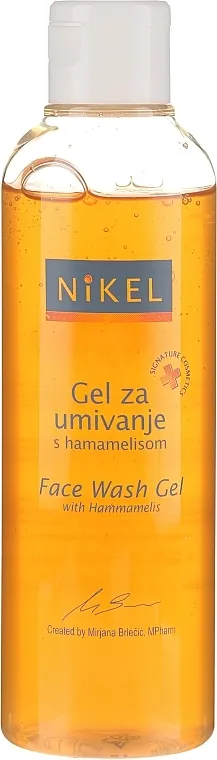 Nikel Face Wash Gel with Hamamelis Gel za čišćenje lica