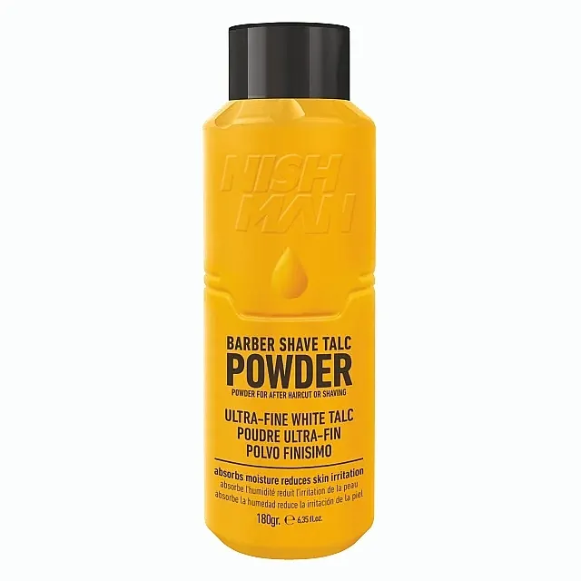 Nishman Barber Shave Talc Talc za kožu