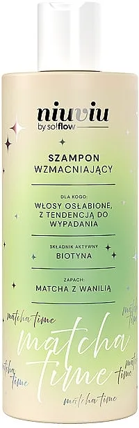 Niuviu by So!Flow Matcha Time Jačajući šampon za kosu
