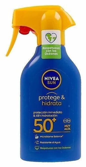 NIVEA Sun Protect &amp; Hydrate SPF50 Spray Sprej za zaštitu tela od sunca